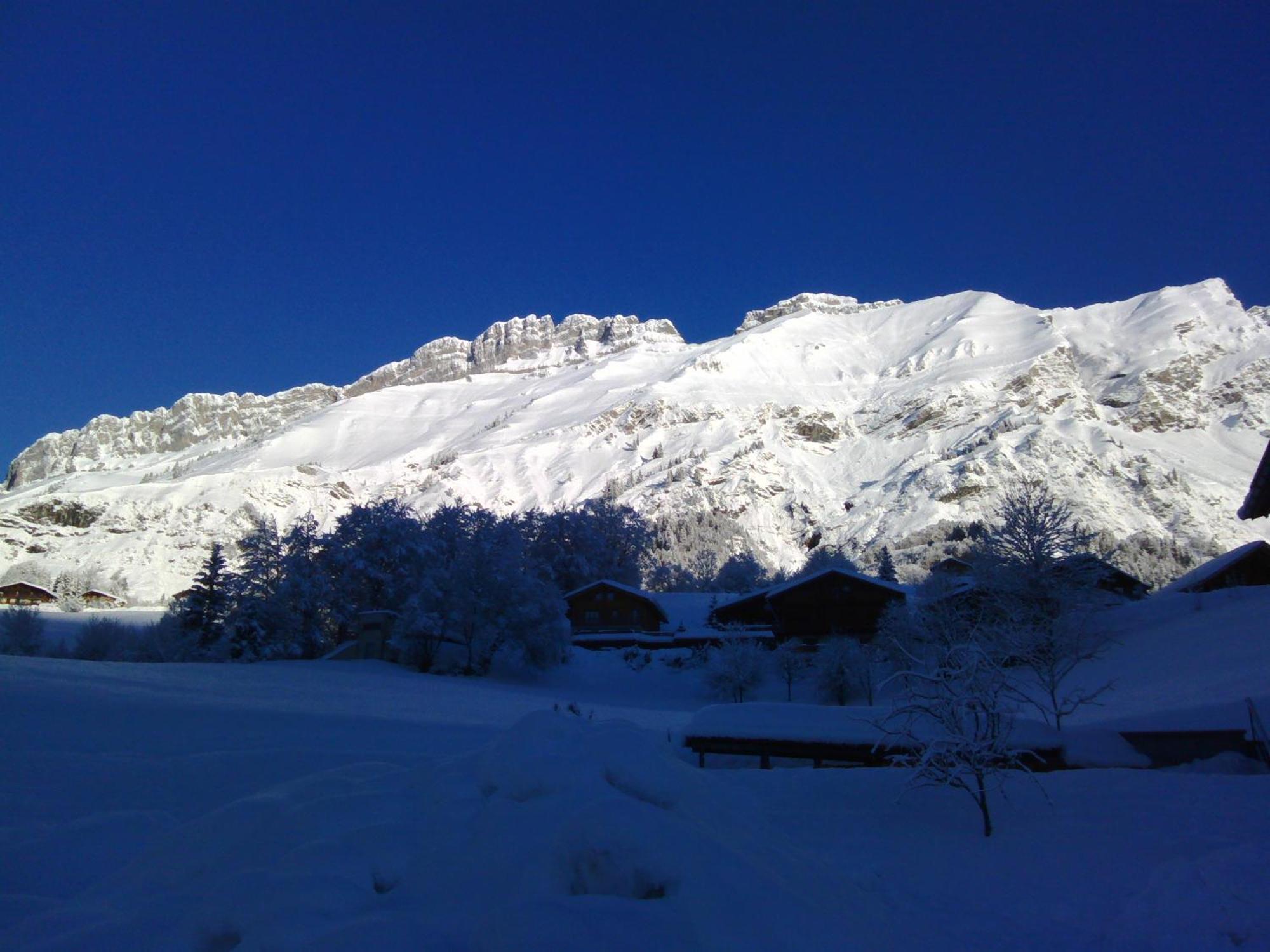 Le Foueustarle La Giettaz Exterior foto